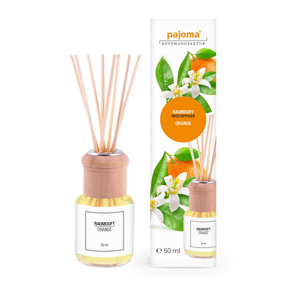 pajoma® Raumduft 50 ml inkl. Duftstäbchen, Orange 50 ml