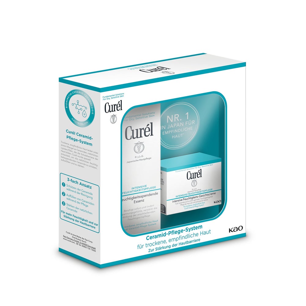 Curel Geschenkset Gesicht Creme+essenz 1 P