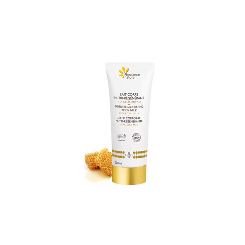 Fleurance Nature NÄHRSTOFF-REGENIERENDE KÖRPERMILCH MIT BIO-GELEDEL ROYAL 200 ml  St