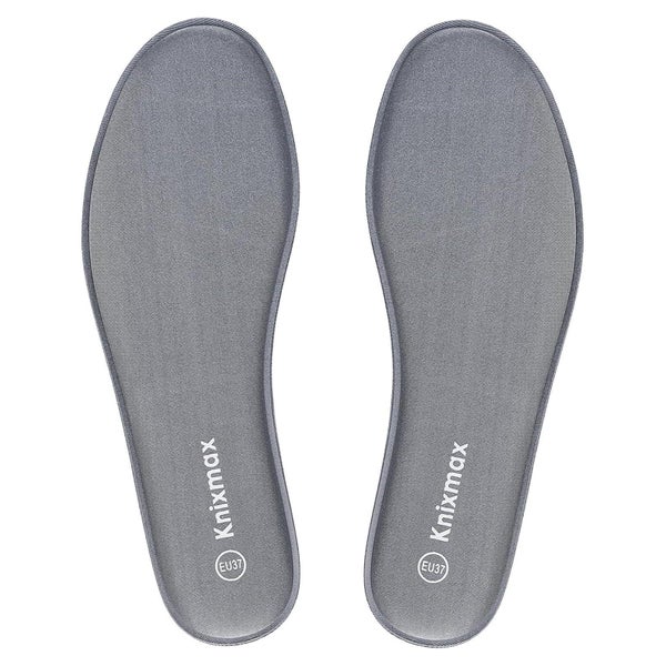 Einlegesohlen Herren Damen Sneaker Memory Schaum Grau für Sp 1 St