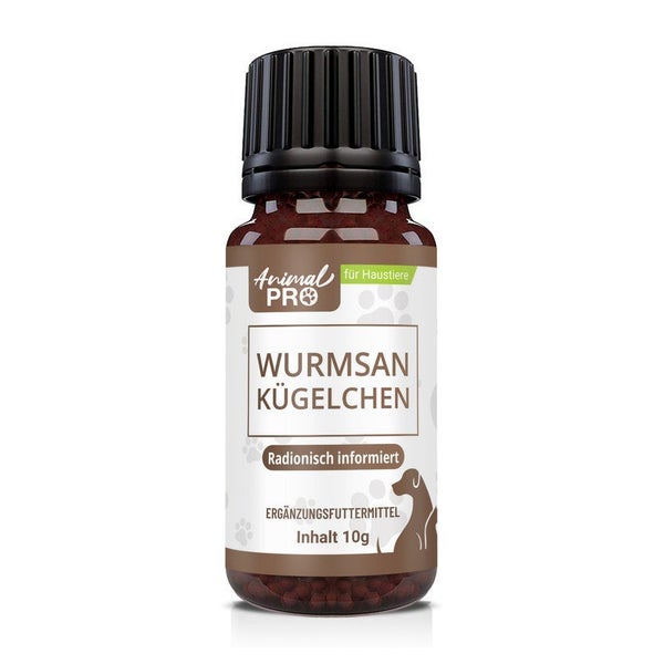 Animal Pro | Wurmsan Kügelchen | Pflege für Haustiere 10 g