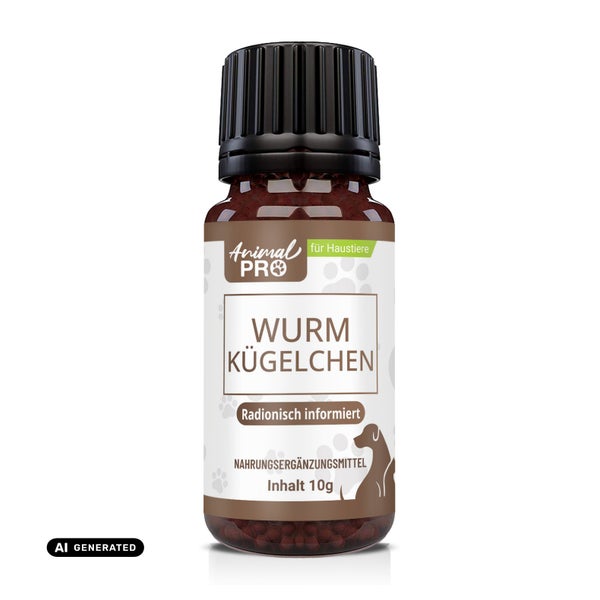 Animal Pro | Wurmsan Kügelchen | Pflege für Haustiere 10 g