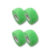 Produktabbildung: LisaCare Fingerpflaster 2,5cm x 4,5m - 4er Set Neongrün 4 St