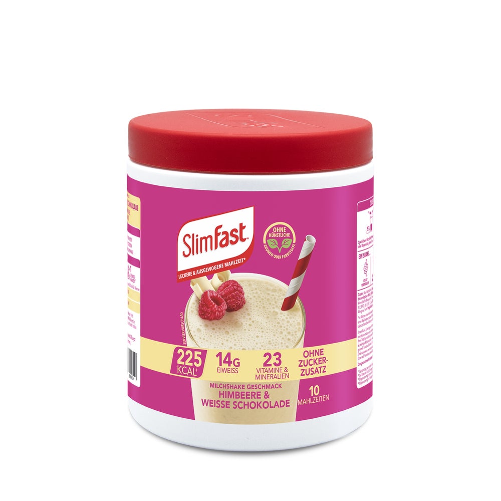 SLIM FAST Pulver Himbeere+weiße Schokola 365 g