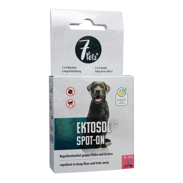 7Pets Ektosol EC Spot-On für Hunde, L - 3x 3,2 ml 1 St