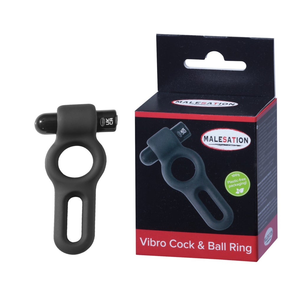 MALESATION - Vibro Cock & Ball Ring 1 St