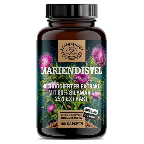 Scheunengut® Mariendistel 25:1 Extrakt | Hochdosiert 180 St