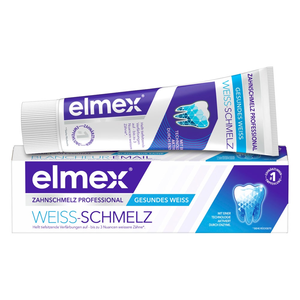 elmex Weiss-Schmelz Zahnpasta 75 ml