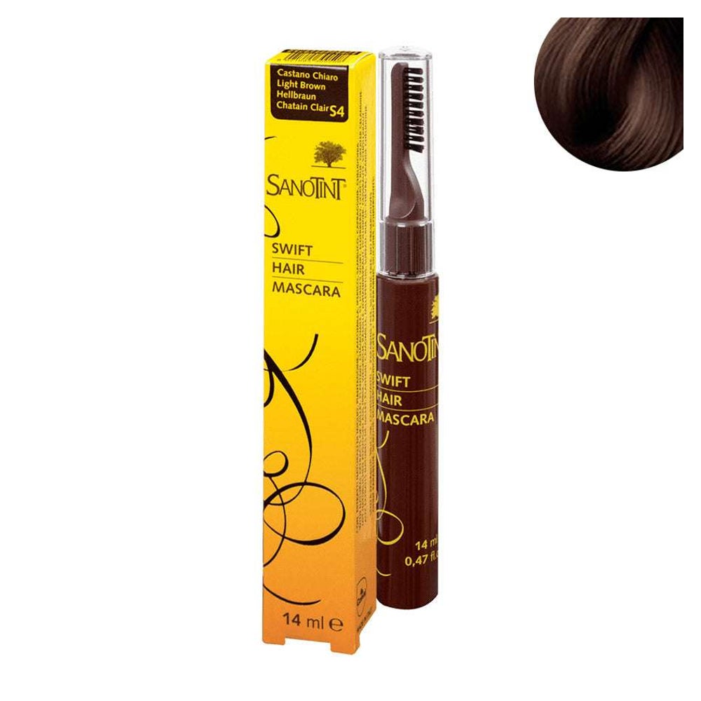 SANOTINT Swift Hair Mascara S4 Hellbraun 14 ml