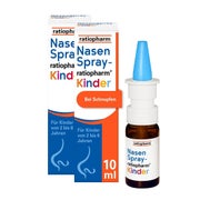 Produktabbildung: Nasenspray ratiopharm Kinder oK 2X10 ml