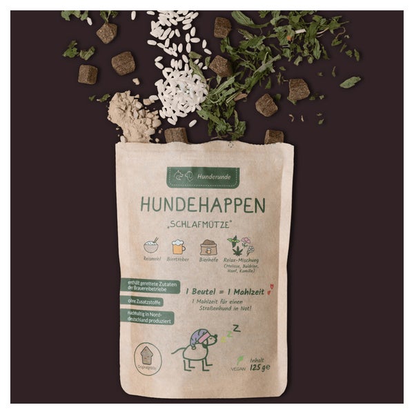 Hundehappen Schlafmütze 3x 125g 250 g