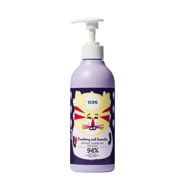 Yope Shower Gel Cranberry & Lavender for KIDS
