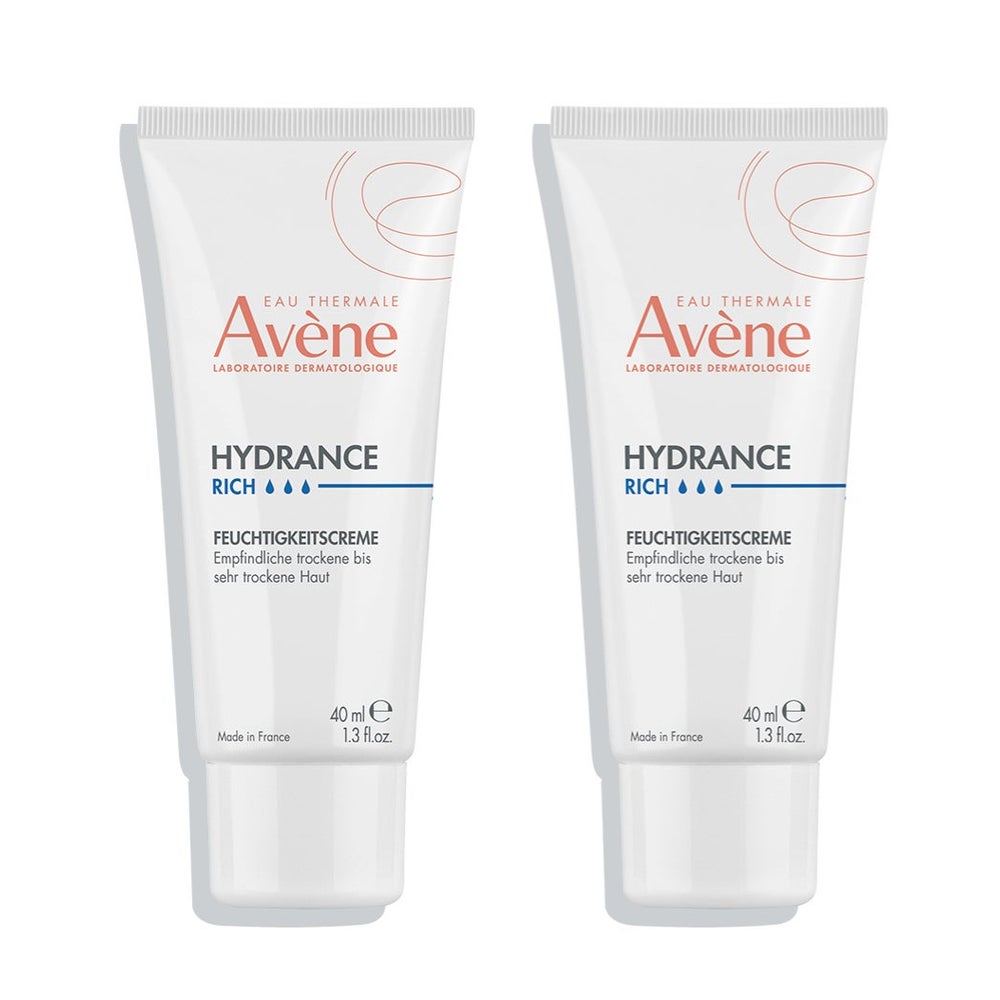 Avène Hydrance REICHHALTIG Feuchtigkeitscreme Doppelpack 2X40 ml