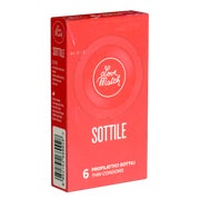 Produktabbildung: «Sottile» Kondome – Extra dünn, 6 Stück, 53 mm (6 Kondome) 6 St