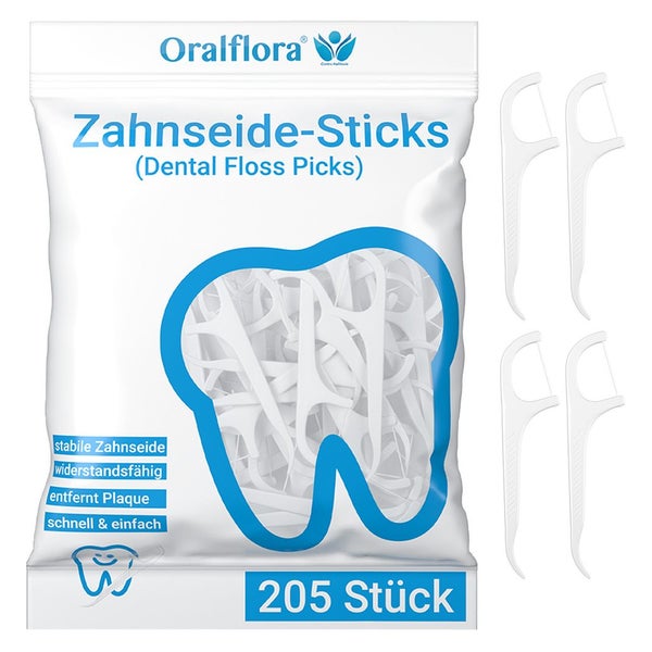 Oralflora Zahnseide Sticks 205 St