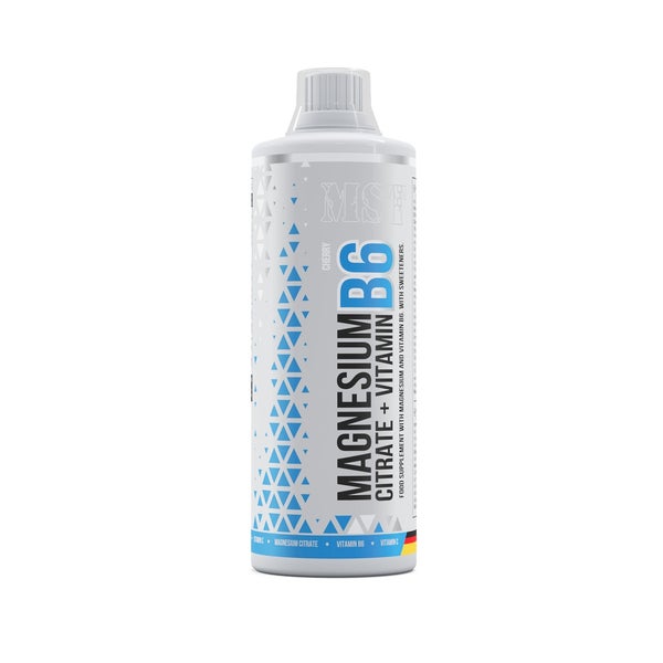 MST Nutrition® Magnesium citrate + Vitamin B6 1000 ml Cherry 1000 ml