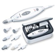 Produktabbildung: Beurer Maniküre-/ Pediküre-Set, elektrische Nagelfeile mit 7 Aufsätzen 1 St