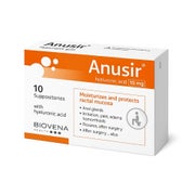 Biovena Health Anusir – Zäpfchen mit Hyaluronsäure 10 St