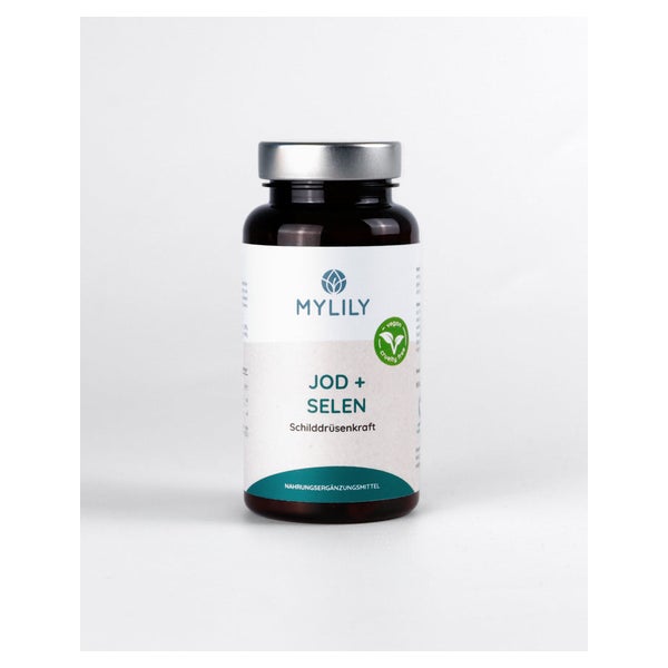 MYLILY Schilddrüsenkraft - Jod + Selen 90 St