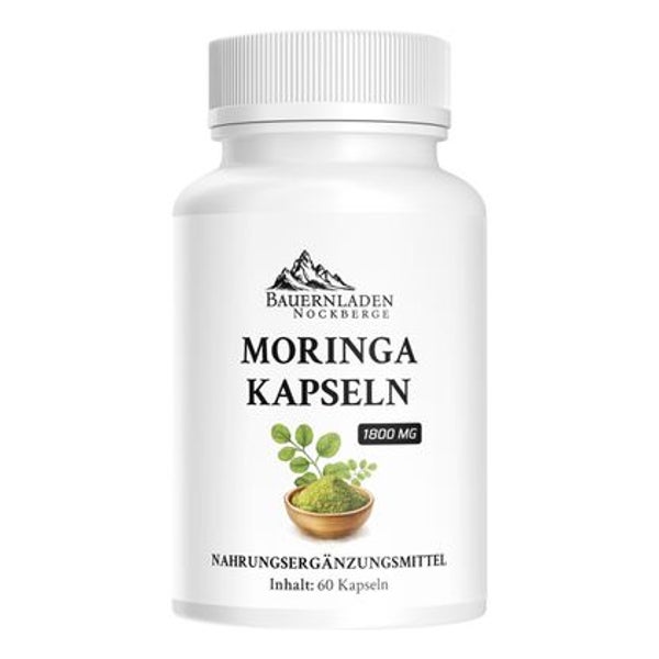 Bauernladen Nockberge | Moringa Kapseln 1800 mg 60 St