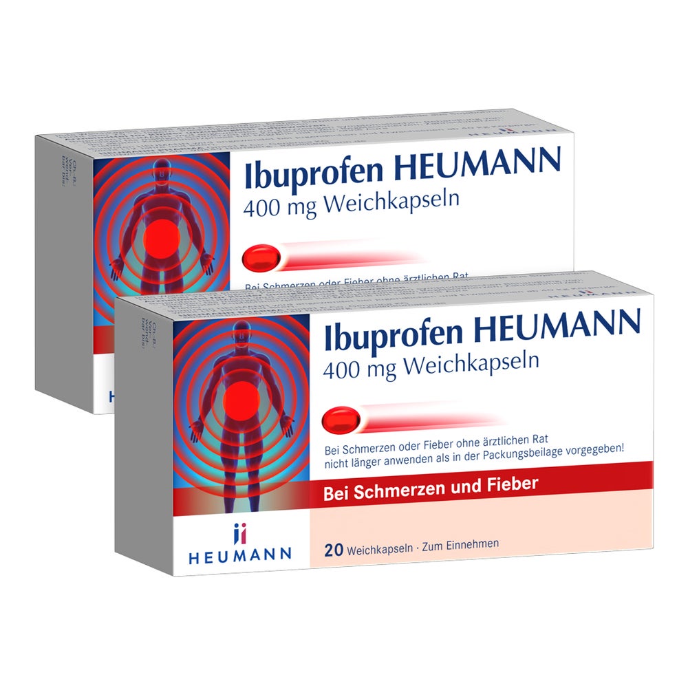 Ibuprofen Heumann 400 Mg Doppelpack 2X20 St