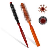 Kleine Rundbürste Haarstyling Mini Lockenbürste Nylonborsten 1 St