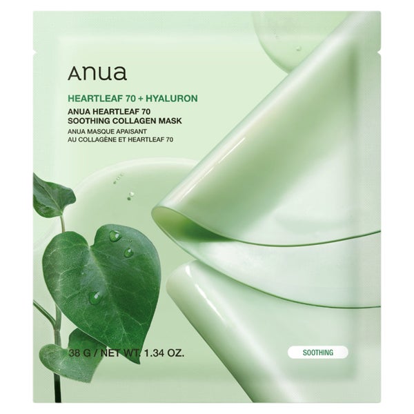 ANUA Heartleaf 70 Kollagen-Maske 4 Set