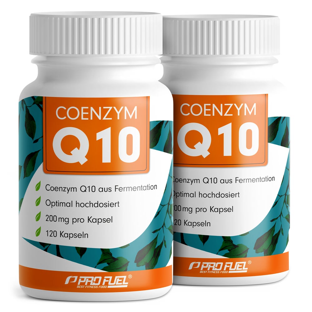 ProFuel Coenzym Q10 Kapseln - 200 mg Coenzym Q10 - 2er Pack 240 St