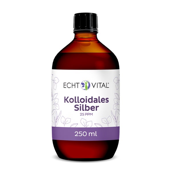Echt Vital Kolloidales Silber 25 ppm - 250 ml