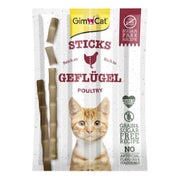 GIMCAT Sticks Poultry 4Stück Geflügelstäbchen 0,1 kg