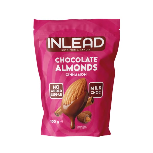 Inlead Chocolate Almonds Milk Choc Cinnamon 100 g