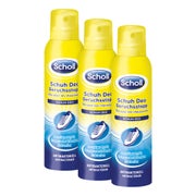 Produktabbildung: Scholl Fresh Step Schuhspray-Set 3X150 ml