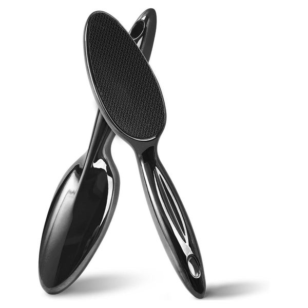 Hornhautentferner Nano Glas Langgriff Fußpflege Schwarz 1 St