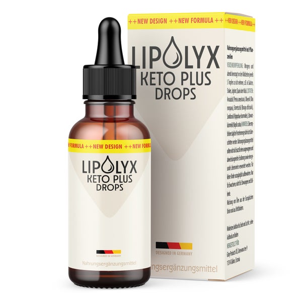 Lipolyx Keto Plus Drops mit 4 ausgewählten Pflanzenölen 30 ml