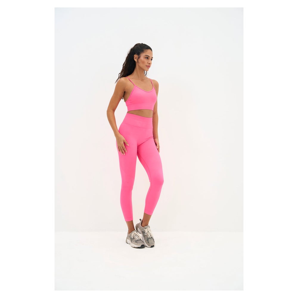 SEAMLESS SPORT-LEGGINGS DAMEN - NAHTLOSE HOCHTAILLE YOGA-FITNESS-HOSE ONAMASTE 1 St