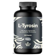 L-Tyrosin 1300 mg/Tag - 365 Kapseln - Nature Flow 365 St