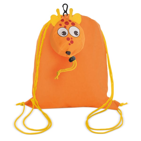 Faltbarer Rucksack (Turnbeutel) Kinder "Giraffe" 1 St