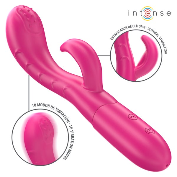 Intense - Amara Vibrator mit Stimulierender Zunge 1 St