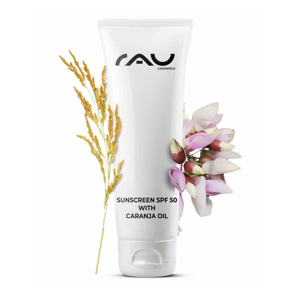 Sunscreen SPF 50 with Bio-Karanja Öl 75 ml - Sonnenschutz