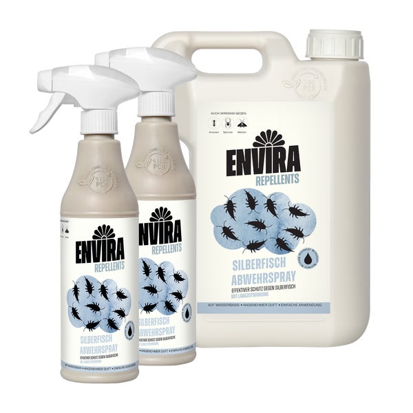 Envira Silberfisch Abwehrspray im Nachfüllpack