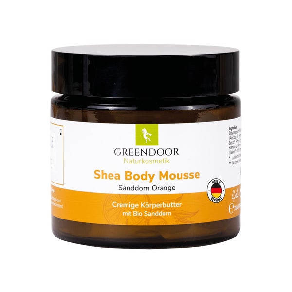 GREENDOOR Shea Body Mousse Sanddorn Orange 200 ml