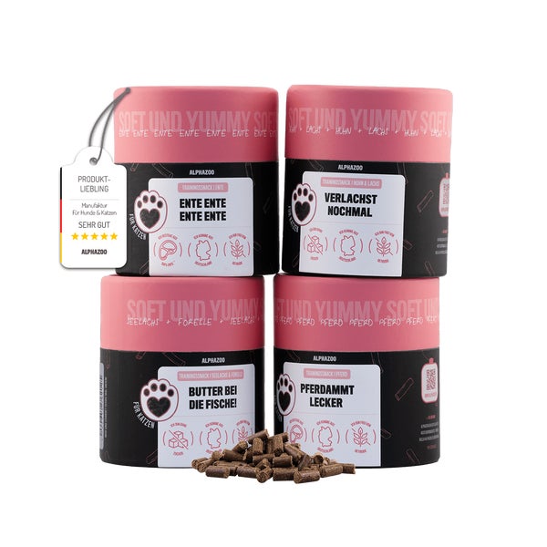 Probierset Leckerli Katze I Bundle 4 St