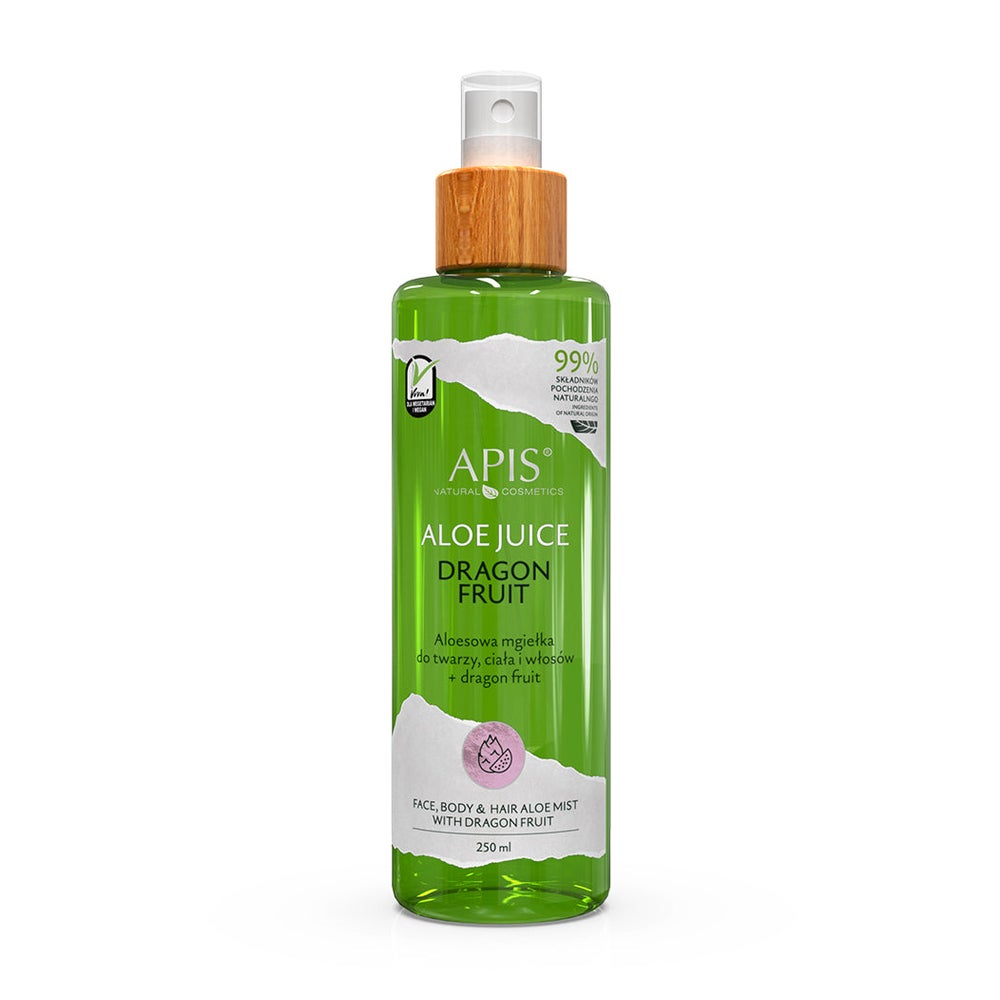 APIS ALOE VERA, Aloe-Nebel für Gesicht, Körper und Haare - 250ml