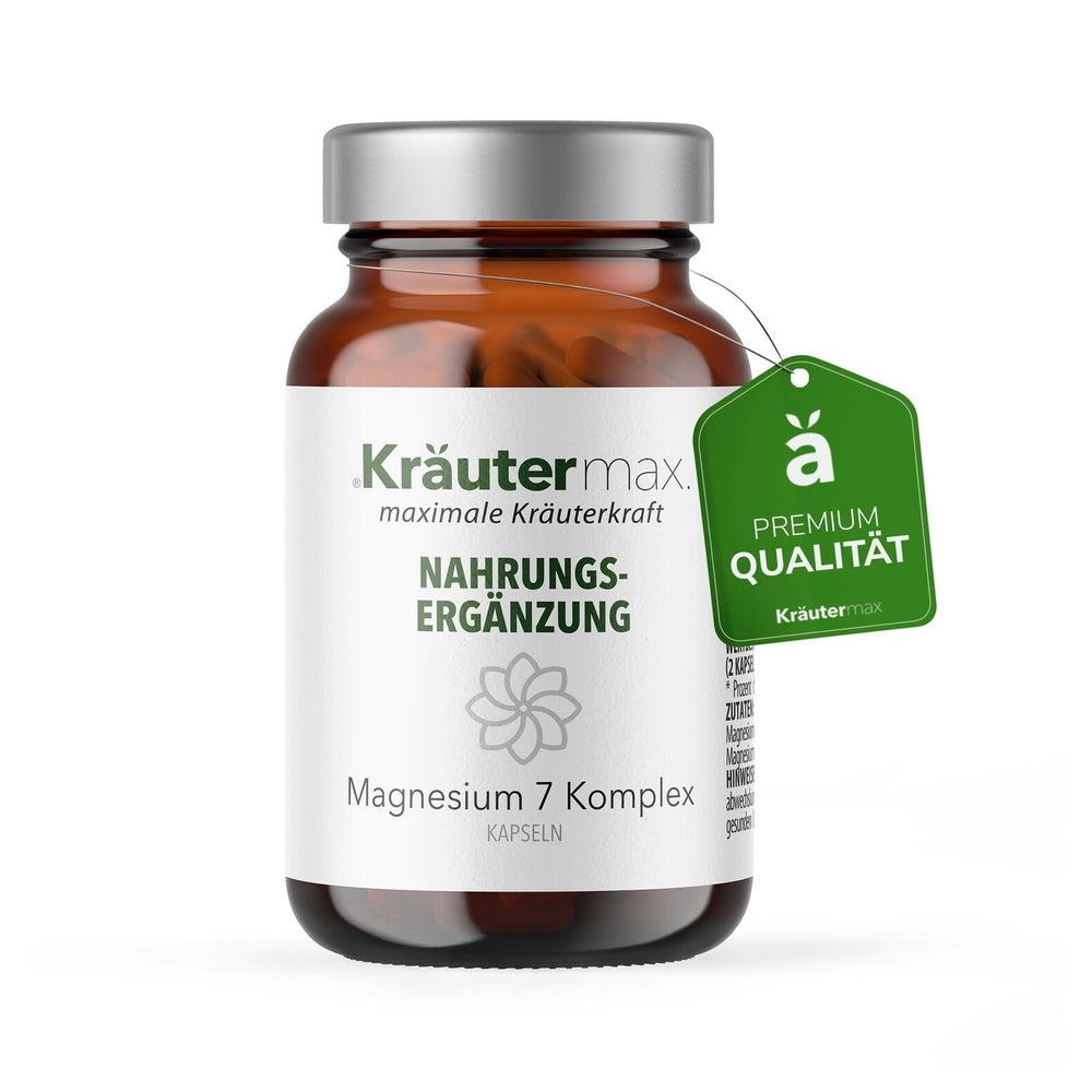 Kräutermax Magnesium 7 Komplex Kapseln 60 St