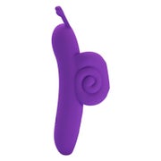 Pretty Love - Snail Leistungsstarker Lila Fingerstimulator 1 St