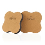 Yoga Knie Pad 2er Set - Kork - Kniekissen Kniepolster Reha 1 St