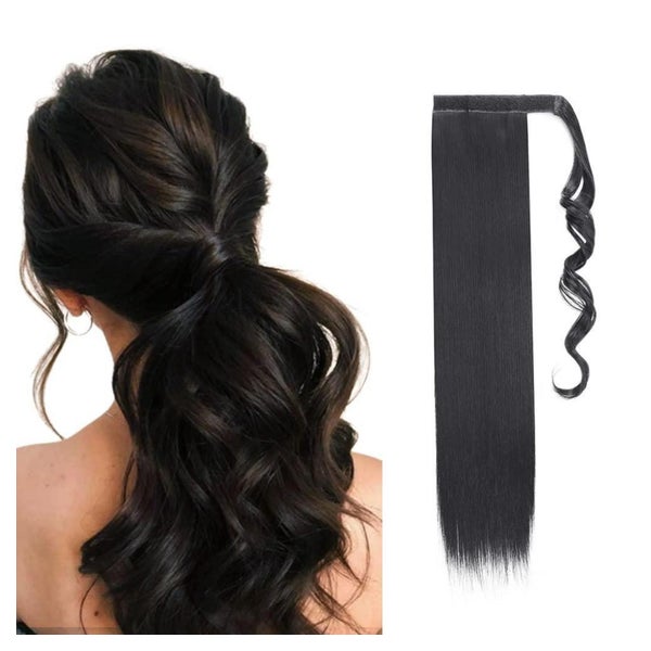 Pferdeschwanz Clip in Extensions Haarteil Ombre 66 CM Natura 1 St