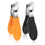2er Set Gebogene Nagelknipser - Schräge Abgeschrägte Zehenna 1 St