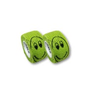 LisaCare Fingerpflaster 2,5cm x 4,5m - 2er Smiley Grün 2 St