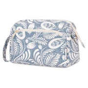 Kulturtasche Damen Kosmetiktasche Makeuptasche Reise Z-blaue 1 St